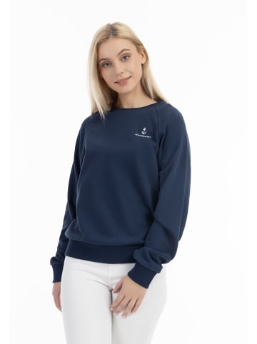 DreiMaster Maritim Sweatshirt Mit Rundhals in Marine