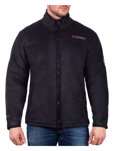 Geographical Norway Herren Regular Fit Jacke in Black