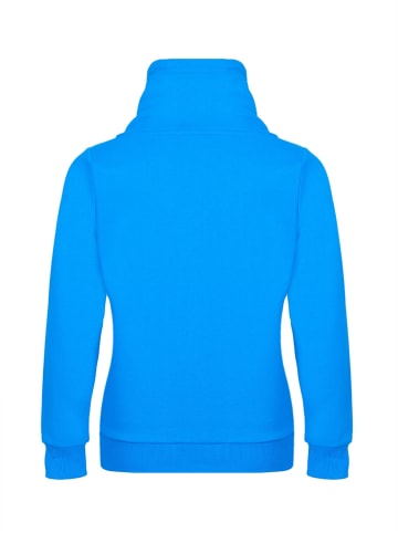 SCHIETWETTER Schalkragenpullover "Ronja Rambazamba" in azuro-pink