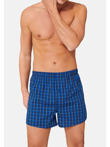 Schiesser Boxershorts Web in Royal Blue