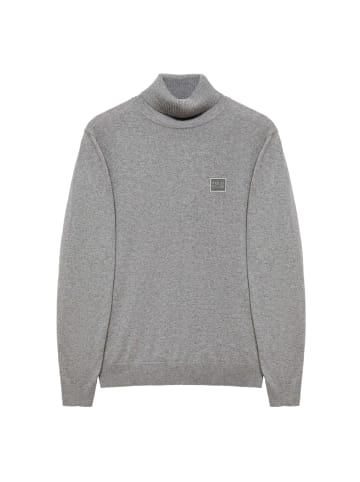 Polo Club Pullover in Grau Vigore