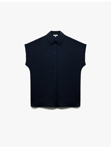 KOTON SHIRTS SS in Marineblau