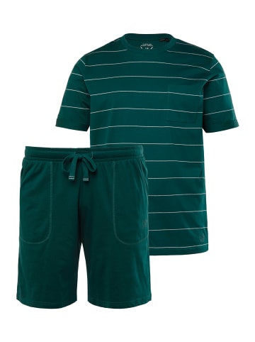 JP1880 Langer Schlafanzug in dschungel grün