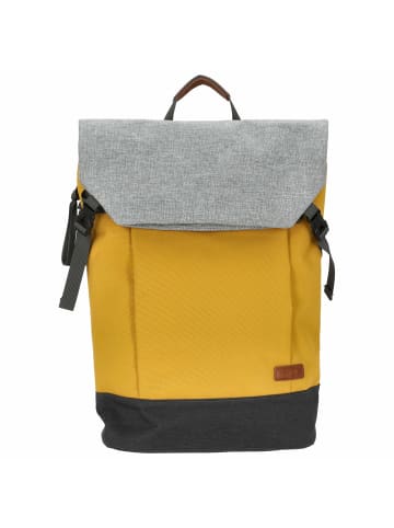 Zwei Benno BE350 - Rucksack 45/63 cm erw. in gelb