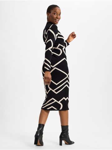 comma Strickkleid in schwarz - 0001