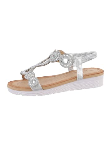 Ital-Design Sandale & Sandalette in Silber