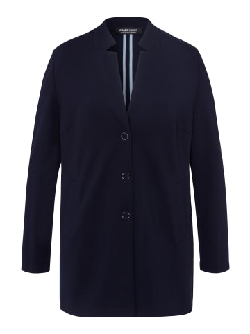 Frank Walder Longjacke mit femininem Kragen in Ink