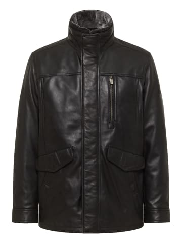 Bruno Banani Lederjacke KEFF in Schwarz