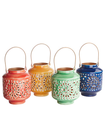 Butlers Laterne BLUE MAROCCO in Blau