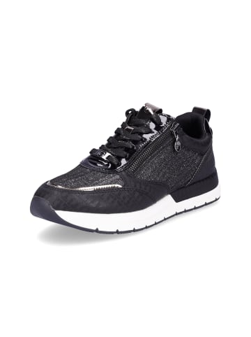 Tamaris Sneaker in schwarz Glitzer