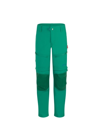 Trollkids Zipp-Off-Trekkinghose Slim Fit Nordfjord in jungle green