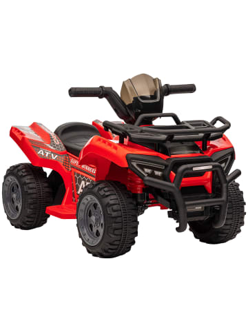 HOMCOM Elektro 6V Kinderquad 1,5-3 Jahre Rot