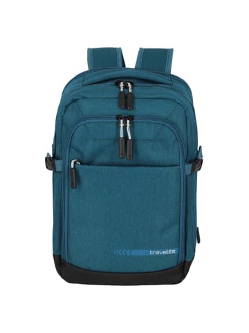 travelite Kick-Off - Kabinen-Rucksack 40 cm (schwarz) in petrol