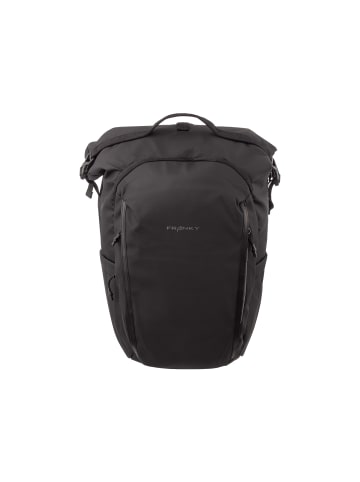 Franky RS110-B Freizeitrucksack Rolltoprucksack black