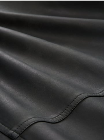 Tom Tailor Kunstlederjacke in schwarz
