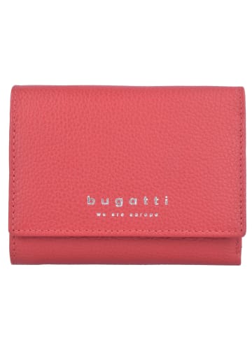 Bugatti Linda Geldbörse Leder 12 cm rot