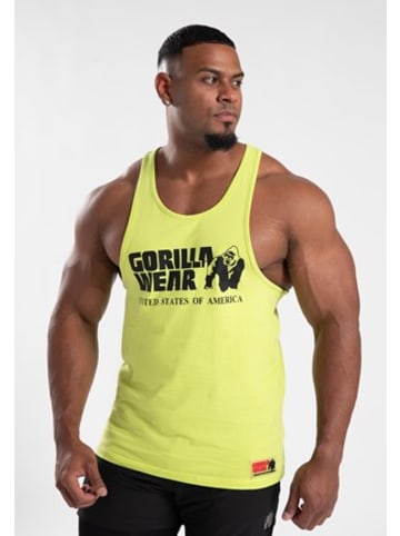 Gorilla Wear Klassisches Tanktop – Wild Lime
