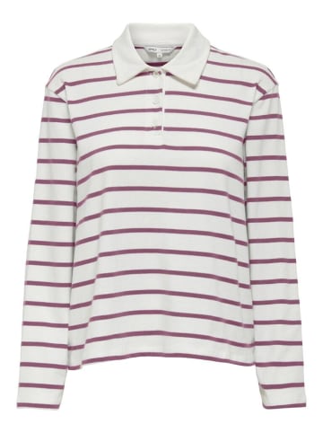 ONLY Langarmshirt in burgundy