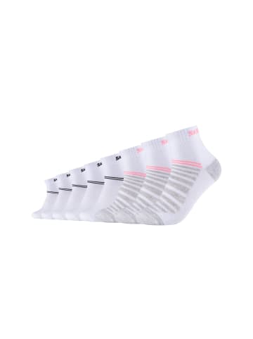 Skechers Kurzsocken 8er Pack mesh ventilation in Weiß mix