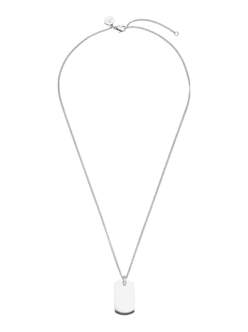 PURELEI Kette Plate 55 cm in Silver