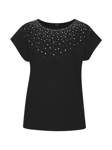 LASCANA T-Shirt in schwarz