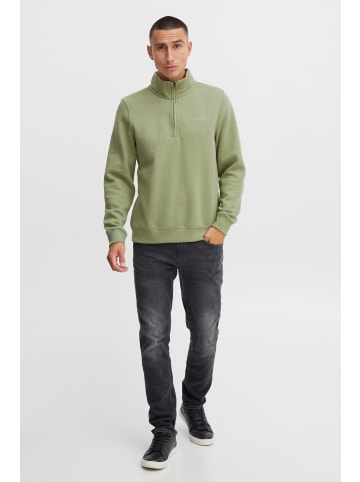 BLEND Troyer Halfzip in Grün