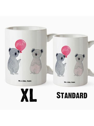 Mr. & Mrs. Panda Steinguttasse Koala Luftballon ohne Spruch in Weiß