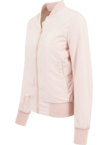 Urban Classics Urban Classics Damen Ladies Light Bomber Jacket in light pink
