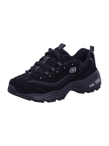 Skechers Damen- Schnürschuhe D"LITES - BIGGEST FAN in Schwarz