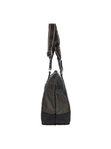 BRIC`s Replay Camouflage Shopper Tasche 26 cm green camou