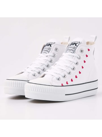 British Knights Sneaker Kaya mid in weiss/herzen