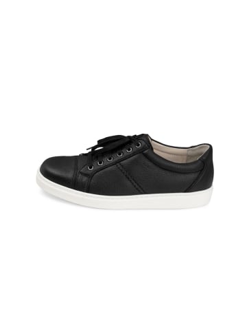VITAFORM Hirschleder Sneaker in schwarz