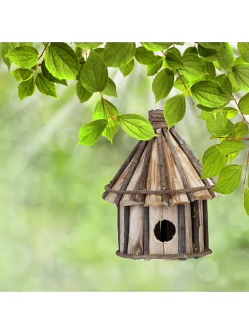 relaxdays Vogelhaus Nistkasten in Natur