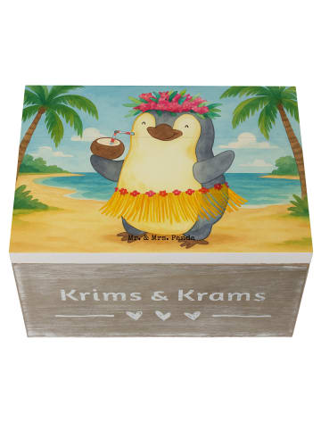Mr. & Mrs. Panda Box Pinguin Kokosnuss Design ohne Spruch in Weiß
