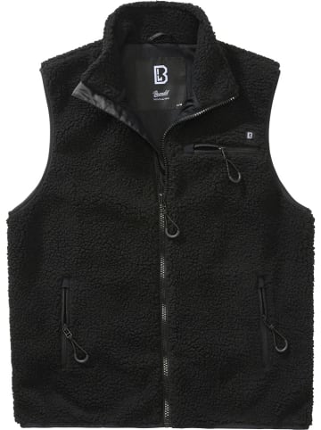 Brandit "Teddyfleece Vest" in Schwarz