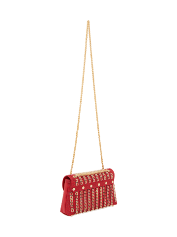 faina Women Flap Bag in Red