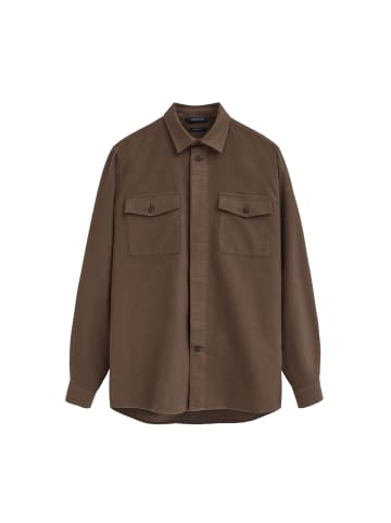 Polo Club Hemd MAN LINDON LONG SLEEVE RELAXED FIT in Braun