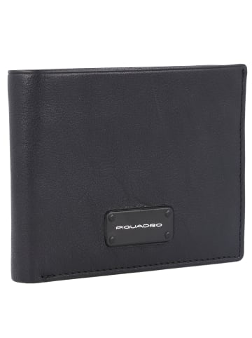 Piquadro Harper Geldbörse RFID Leder 11 cm in black