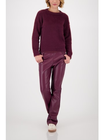 monari Strickpullover in aubergine - 0001