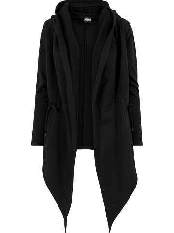 Urban Classics Urban Classics Damen Ladies Hooded Sweat Cardigan in black