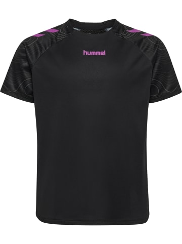 Hummel T-Shirt Hmlblaze Kinder in BLACK/DAHLIA