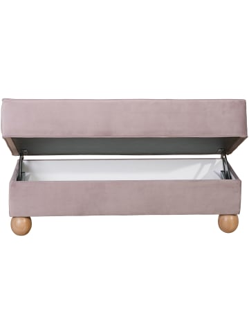 58 aufm Kessel POLSTERHOCKER Katiga Samtvelours rosé