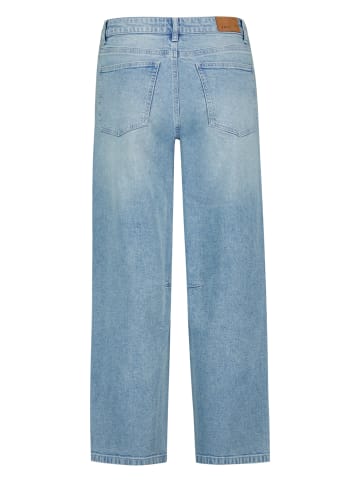 Zero  Modern fit Jeans mit Waschung in Light Blue Denim