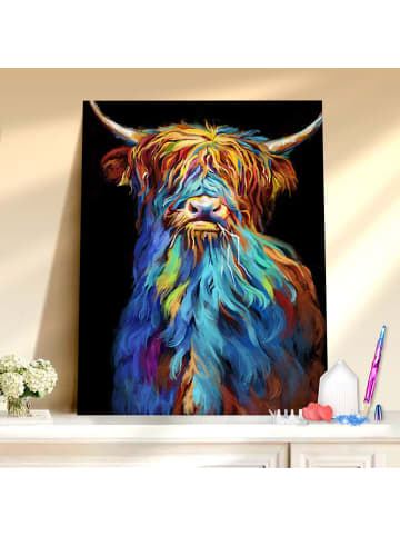 ARTNANAS Diamond Painting-"Buntes Bison" 