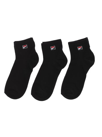 Fila 3er-Set: Socken in Black