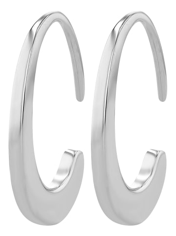 Adeliás Damen Ohrringe – Ohrhänger aus 925 Silber in silber