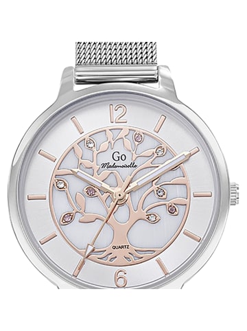 Girl Only Analog-Armbanduhr Girl Only Mademoiselle silber mittel (ca. 32mm)