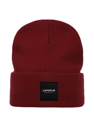 Icepeak Mütze Harcourt in Rot
