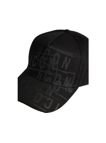 Dsquared2 Icon Stamp Baseball Cap schwarz unisex