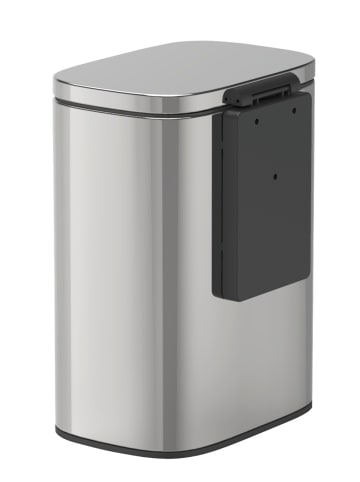 Wenko Wand-Kosmetikeimer Mod. Sare Glänzend 5 L, Wand-Kosmetikeimer Sare Glänzend 5 L in Glänzend